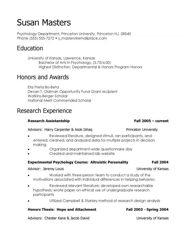 Example Psych Major Psychology Career Preparation